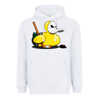 White mighty rubber ducky Heavyweight Hoodie - artisFamous