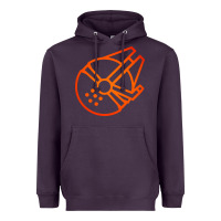 Plum millennium falcon Heavyweight Hoodie - artisFamous