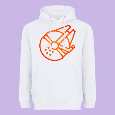Millennium Falcon Heavyweight Hoodie Designed By Artisfamous