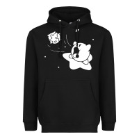 Black kirby gamer geek snes Heavyweight Hoodie - artisFamous
