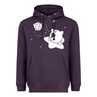 Kirby Gamer Geek Snes Heavyweight Hoodie | Teevron
