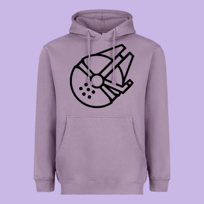 Millennium Falcon Heavyweight Hoodie Designed By Artisfamous
