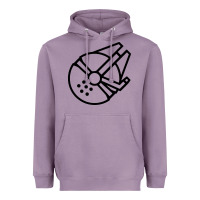 Lavender millennium falcon Heavyweight Hoodie - artisFamous