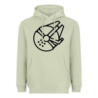 Matcha millennium falcon Heavyweight Hoodie - artisFamous