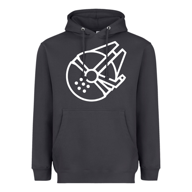 Millennium Falcon Heavyweight Hoodie by artisFamous | Teevron