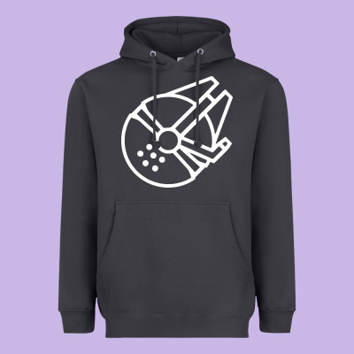 Millennium Falcon Heavyweight Hoodie Designed By Artisfamous