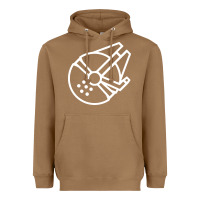 Toasted Coconut millennium falcon Heavyweight Hoodie - artisFamous