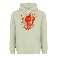 Matcha punk samurai Heavyweight Hoodie - artisFamous