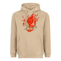 Mushroom punk samurai Heavyweight Hoodie - artisFamous