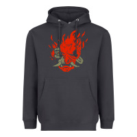 Smoke punk samurai Heavyweight Hoodie - artisFamous