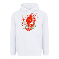 White punk samurai Heavyweight Hoodie - artisFamous