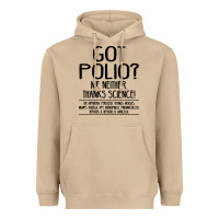 Mushroom got polio me neither thanks science Heavyweight Hoodie - artisFamous