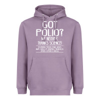 Lavender got polio me neither thanks science Heavyweight Hoodie - artisFamous