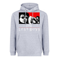 Heather Grey lost boys Heavyweight Hoodie - artisFamous