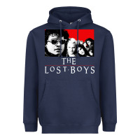Navy lost boys Heavyweight Hoodie - artisFamous