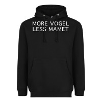 Black more vogel less mamet Heavyweight Hoodie - artisFamous