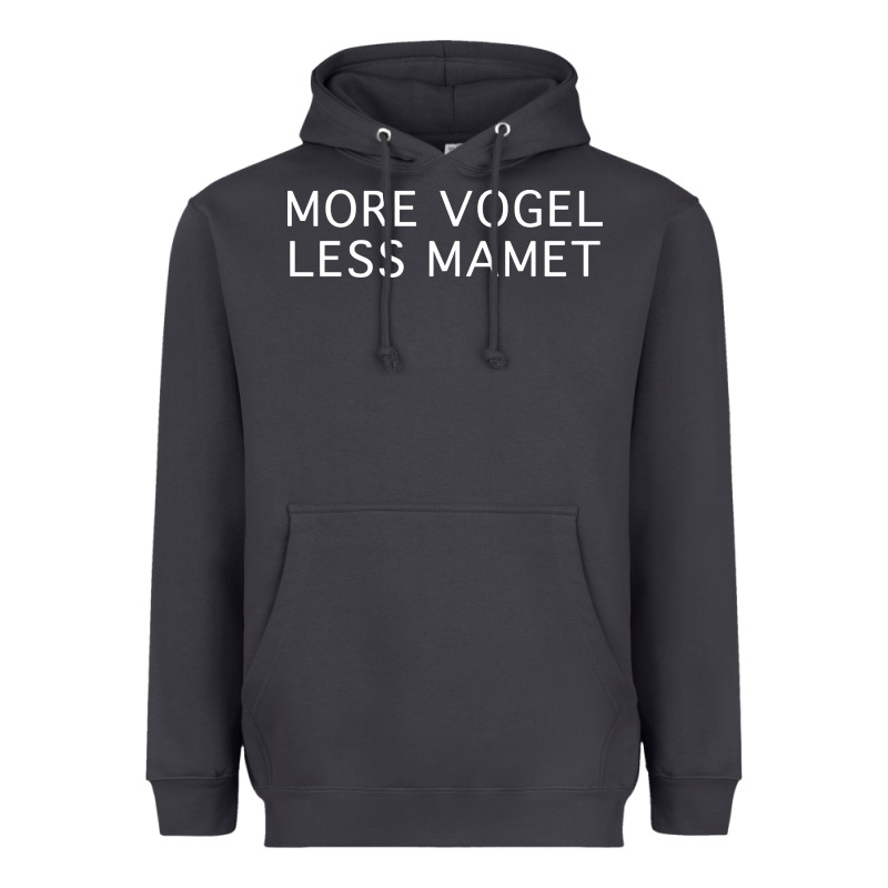 More Vogel Less Mamet Heavyweight Hoodie by artisFamous | Teevron