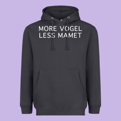 More Vogel Less Mamet Heavyweight Hoodie Designed By Artisfamous
