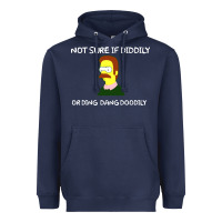 Navy ned flanders Heavyweight Hoodie - artisFamous
