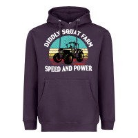 Plum diddly squat farm speed and power Heavyweight Hoodie - artisFamous