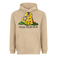 Mushroom please tread on me Heavyweight Hoodie - artisFamous
