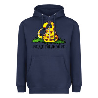 Navy please tread on me Heavyweight Hoodie - artisFamous