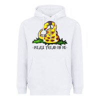 White please tread on me Heavyweight Hoodie - artisFamous