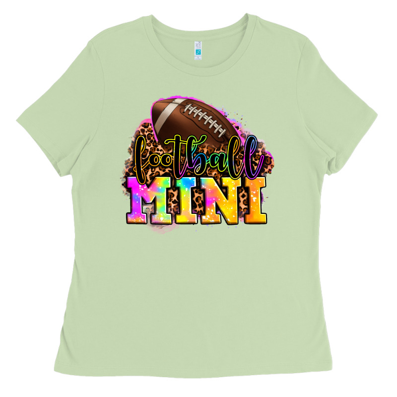 Football Mini Ladies Tee by OliviaCreatesArt | Teevron