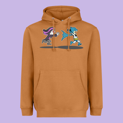 Ozzy Loves Bats Heavyweight Hoodie Designed By Artisfamous