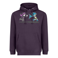 Plum ozzy loves bats Heavyweight Hoodie - artisFamous