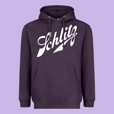Schlitz Heavyweight Hoodie Designed By Artisfamous
