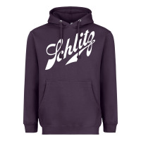 Plum schlitz Heavyweight Hoodie - artisFamous