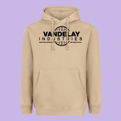Vandelay Industries Heavyweight Hoodie Designed By Artisfamous