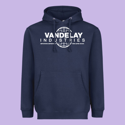 Vandelay Industries Heavyweight Hoodie Designed By Artisfamous