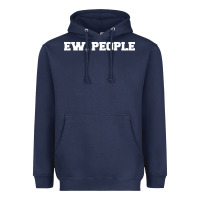 Navy Ew people Heavyweight Hoodie - artisFamous