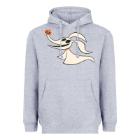 Heather Grey halloween nightmare before christmas zero tank top Heavyweight Hoodie - artisFamous