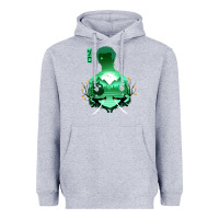 Heather Grey Zoro Heavyweight Hoodie - artisFamous