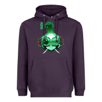 Plum Zoro Heavyweight Hoodie - artisFamous