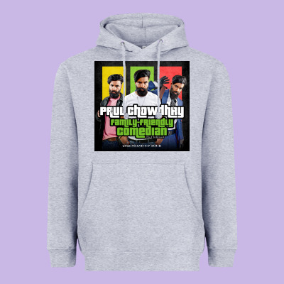 Friendly Comedian Paul Chowdhry Stand Up Heavyweight Hoodie Designed By Artisfamous