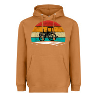 Meerkat vintage tractor Heavyweight Hoodie - artisFamous