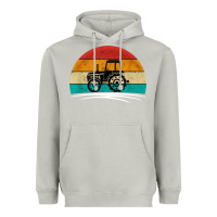 Moon Dust vintage tractor Heavyweight Hoodie - artisFamous