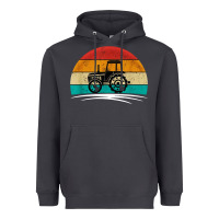 Smoke vintage tractor Heavyweight Hoodie - artisFamous