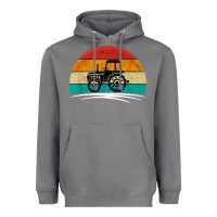 Storm vintage tractor Heavyweight Hoodie - artisFamous