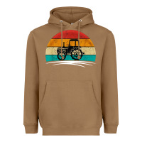 Toasted Coconut vintage tractor Heavyweight Hoodie - artisFamous