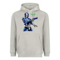 Moon Dust 8bit robocop Heavyweight Hoodie - artisFamous