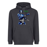 Smoke 8bit robocop Heavyweight Hoodie - artisFamous