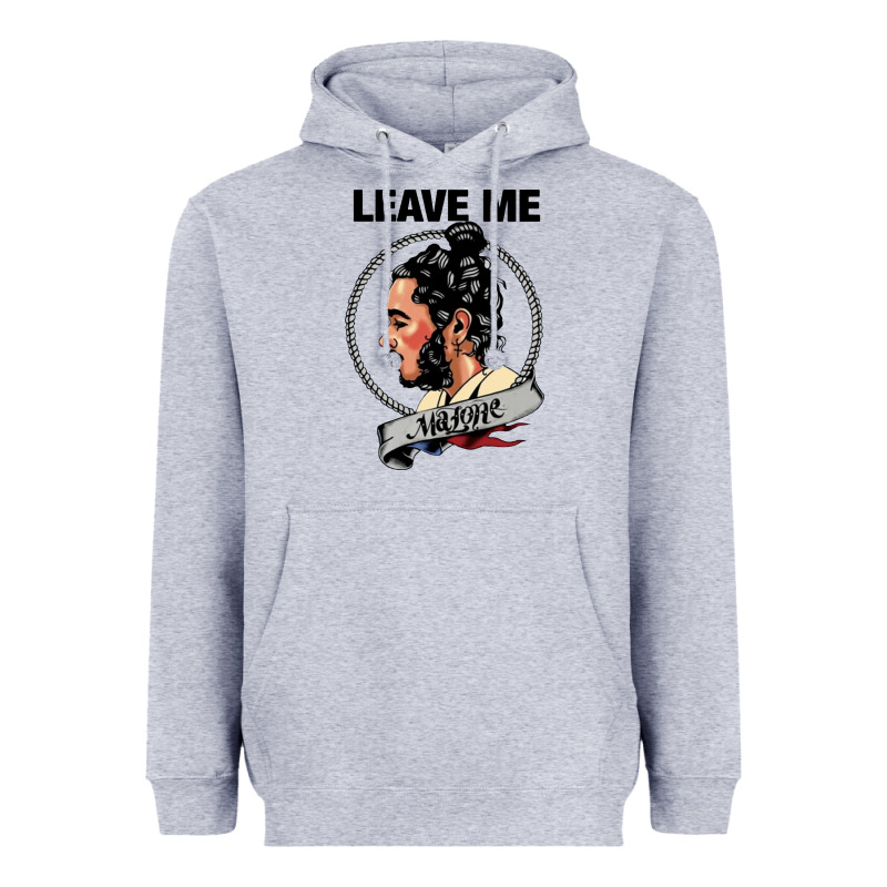 Leave Me Malone Merch Heavyweight Hoodie by artisFamous | Teevron