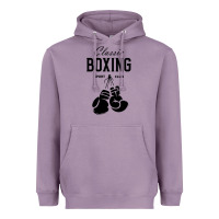 Lavender boxing gym classic Heavyweight Hoodie - artisFamous