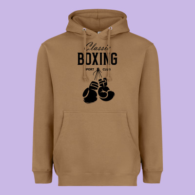 Boxing Gym Classic Heavyweight Hoodie Designed By Artisfamous