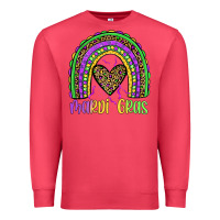 Cardinal mardi gras rainbow Premium Sweatshirt - JahusDesignShop
